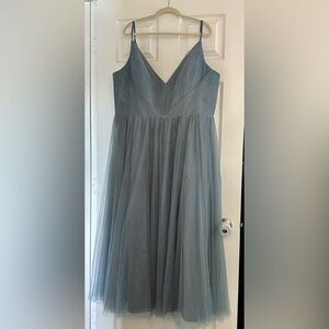 Revelry Penelope Tulle Dress With Slit (size 24)